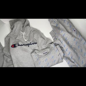 3pc Men’s Champion sweatsuit